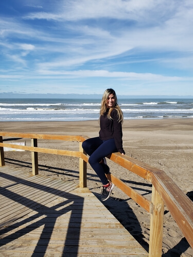 Playas en Valeria del Mar, Pinamar