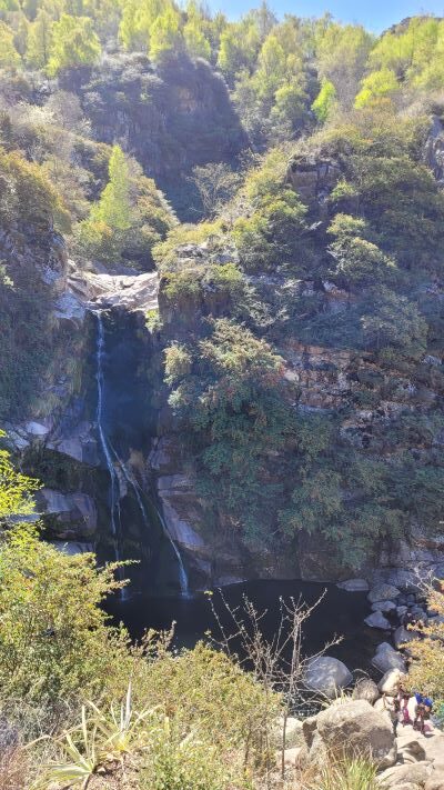 como llegar a la cascada de la cumbrecita