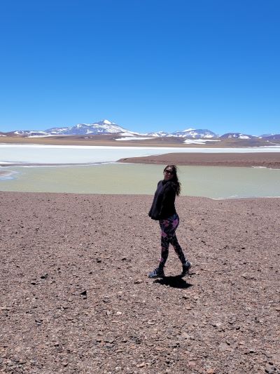 paisaje laguna brava