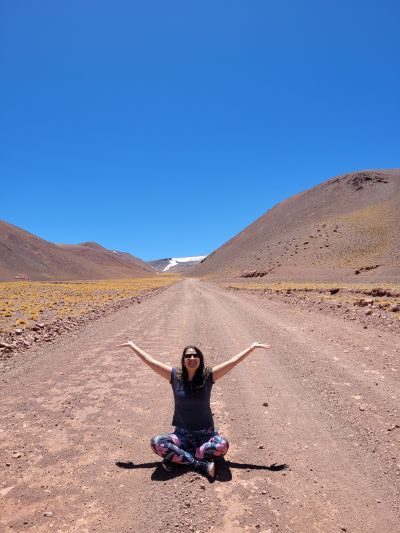 la ruta hacia laguna brava