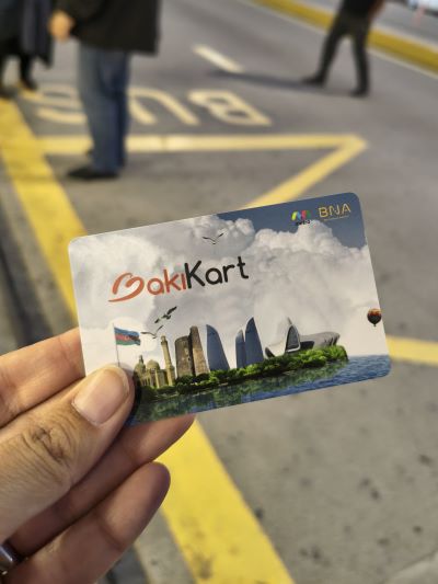 transporte publico en Baku