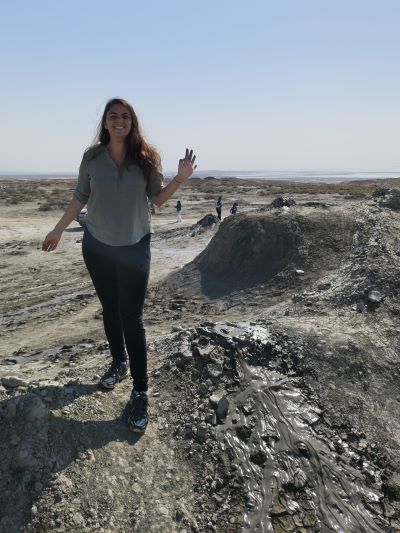  viajera volcan lodo azerbaiyan